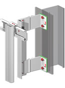 NV10 for face fixed or concealed fixed plank panelling