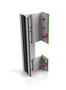 NV2 Vertical System for vertical  cladding
