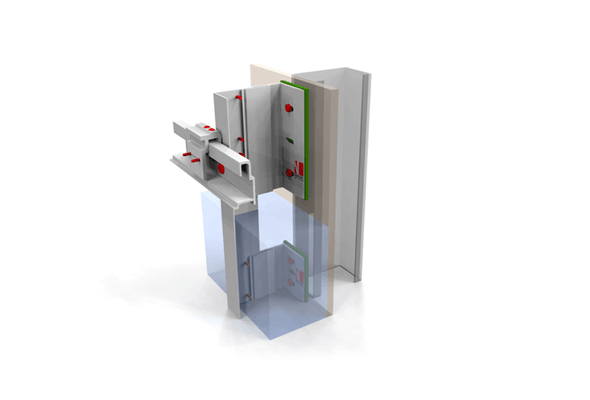 NV4 – (ts200) Concealed mechanically fixed system 
