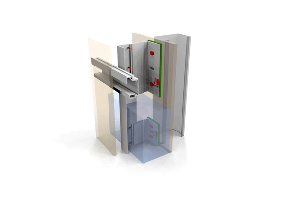 NV5 – (ts300) Concealed mechanically fixed system 
