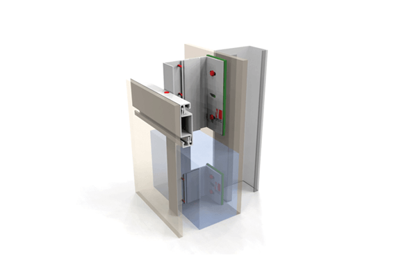 NV8 – Concealed fixed mechanical & structurally bonded 